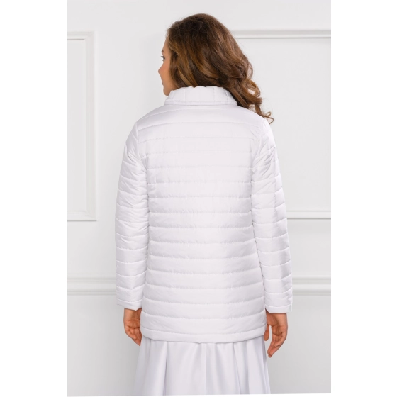 Manteau élégant matelassé pour fille mariage / communion