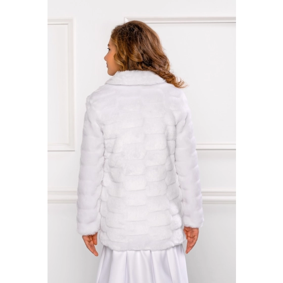 Manteau fourrure vison fille Cérémonie